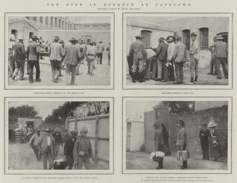 Le Boer en détention au Cap - English Photographer