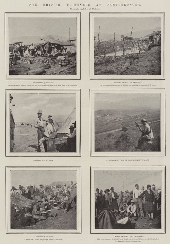 Les prisonniers britanniques à Nooitgedacht - English Photographer
