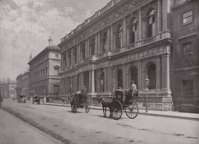 Les clubs Carlton et Reform, Pall Mall - English Photographer