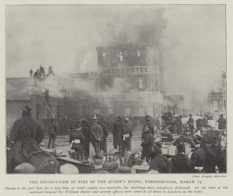 La destruction par le feu de l