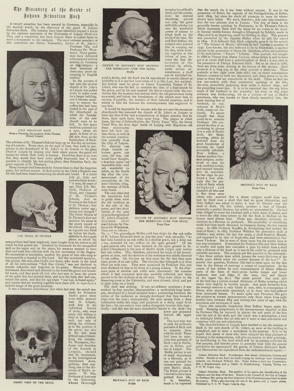 La découverte de la tombe de Johann Sebastian Bach - English Photographer