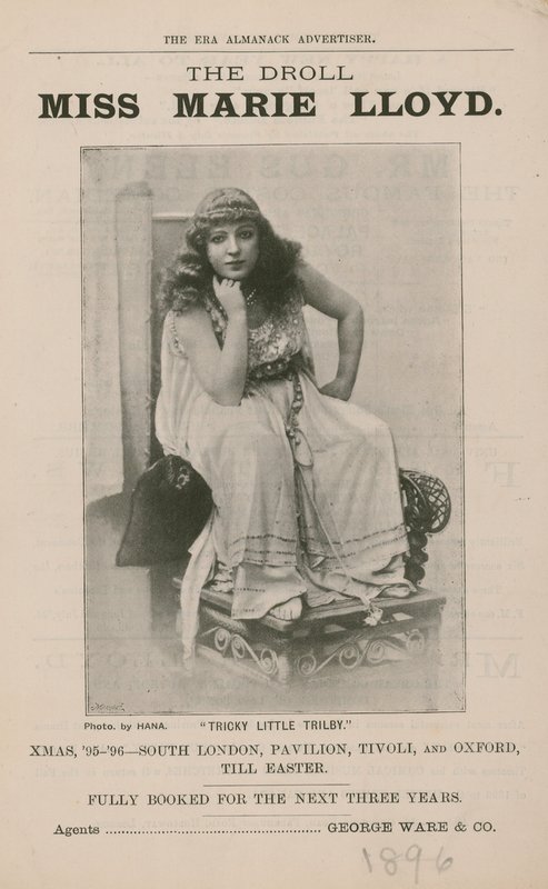 La drôle Miss Marie Lloyd - English Photographer