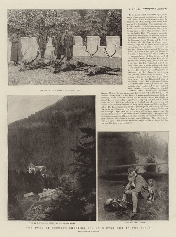 Le pavillon de chasse du Duc de Cobourg à Hinter Riss dans le Tyrol - English Photographer