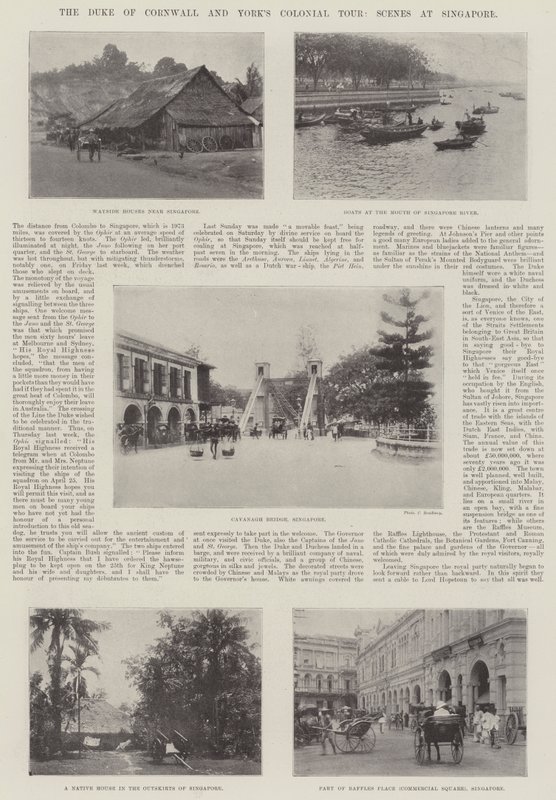 La tournée coloniale du duc de Cornouailles et d