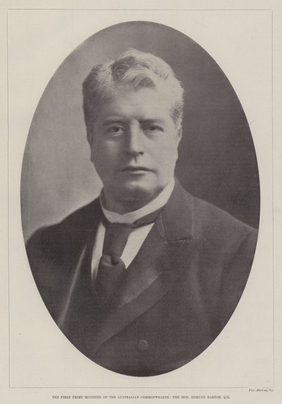 Le Premier Premier Ministre du Commonwealth Australien, l