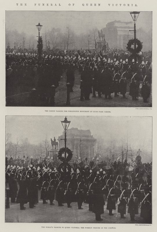 Les funérailles de la reine Victoria - English Photographer