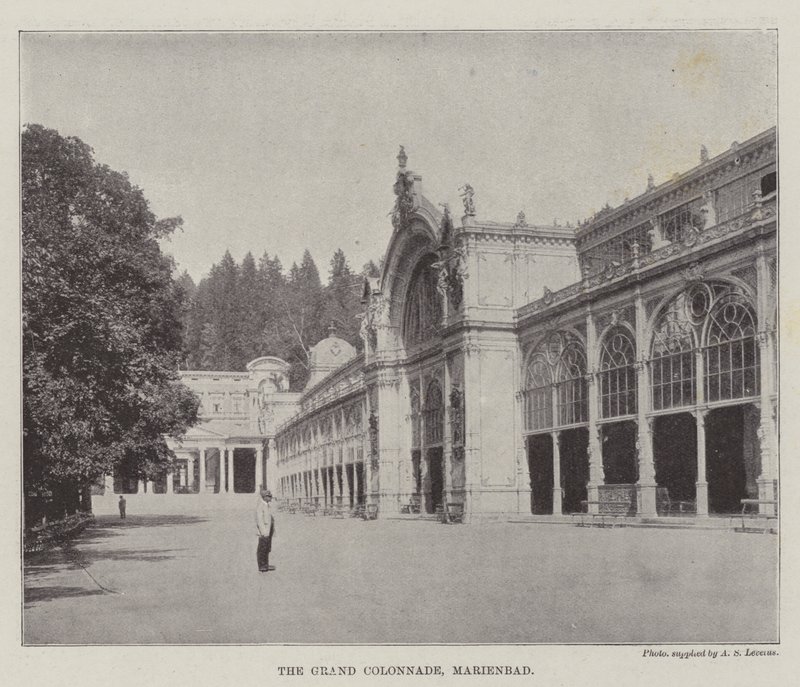 La Grande Colonnade, Marienbad - English Photographer