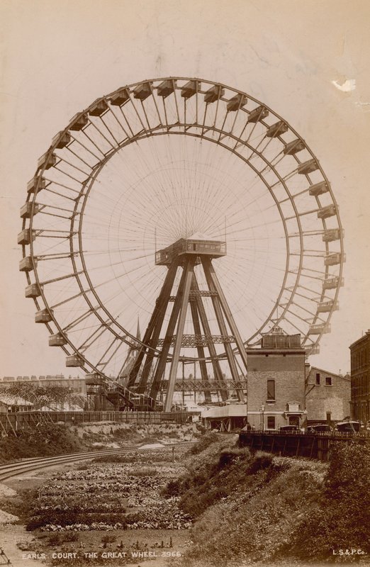 La Grande Roue à Earls Court, Londres - English Photographer