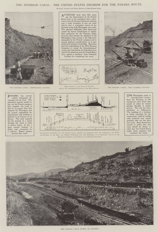 Le canal isthmique, la décision des États-Unis pour la route du Panama - English Photographer