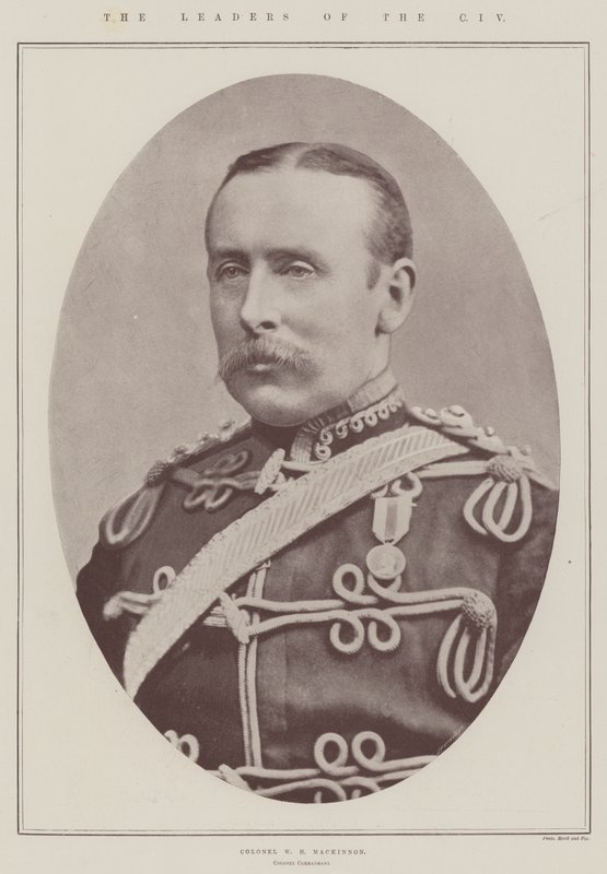 Les dirigeants du CIV, Colonel W H Mackinnon, Colonel Commandant - English Photographer