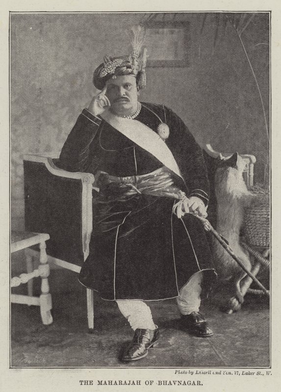 Le Maharajah de Bhavnagar - English Photographer