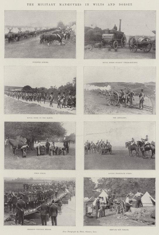 Les manœuvres militaires dans le Wiltshire et le Dorset - English Photographer