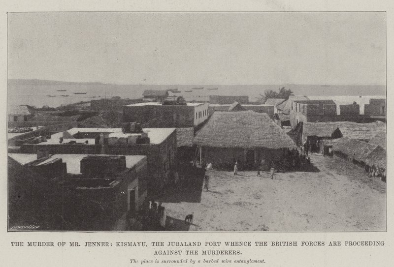 Le meurtre de M. Jenner, Kismayu, le port de Jubaland d