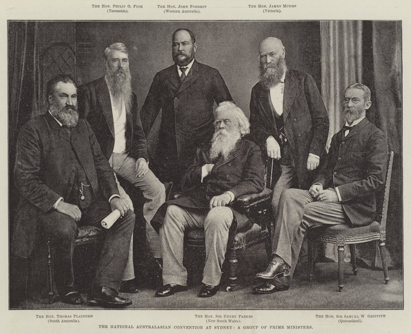 La Convention nationale australienne à Sydney, un groupe de premiers ministres - English Photographer