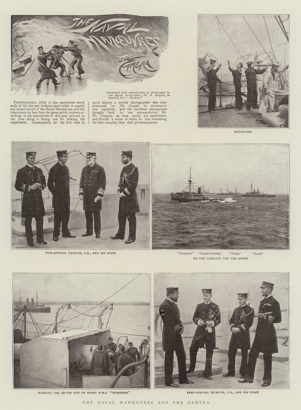 Les manœuvres navales et la caméra - English Photographer