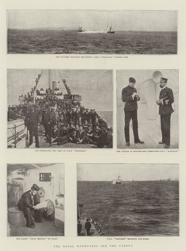 Les manœuvres navales et la caméra - English Photographer