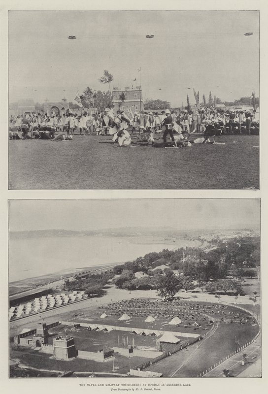 Le tournoi naval et militaire à Bombay en décembre dernier - English Photographer