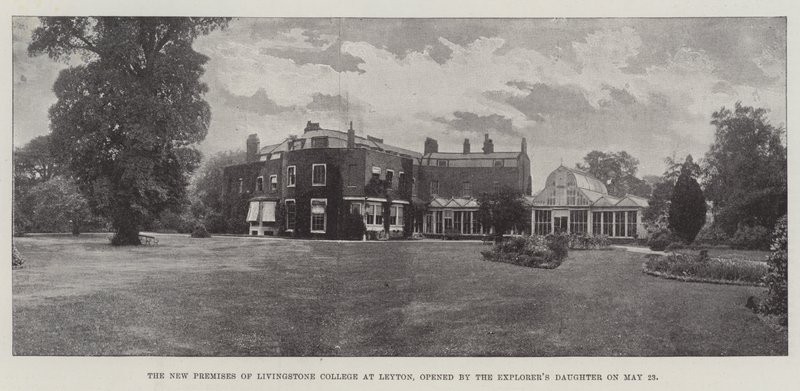 Les nouveaux locaux du Livingstone College à Leyton, ouverts par la fille de l