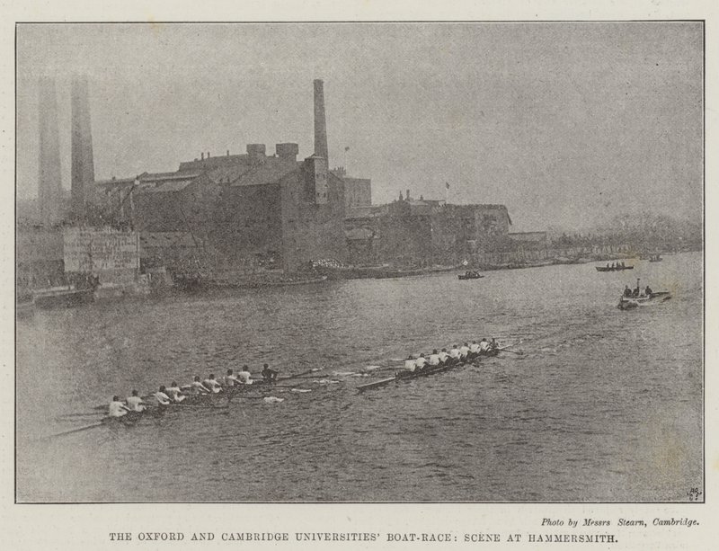 La course de bateaux des universités d
