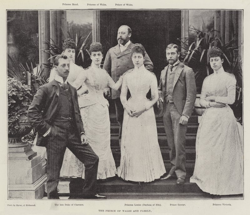 Le prince de Galles et sa famille - English Photographer