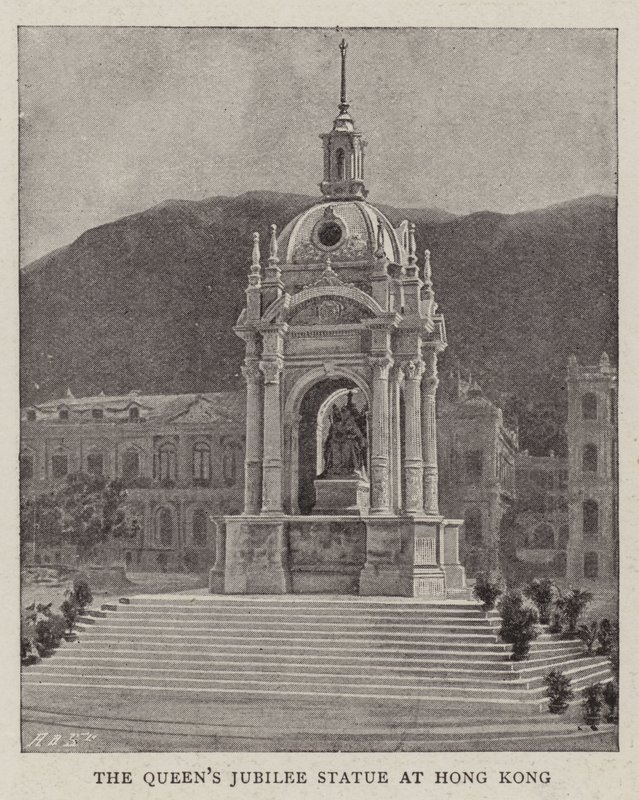 La statue du jubilé de la reine à Hong Kong - English Photographer