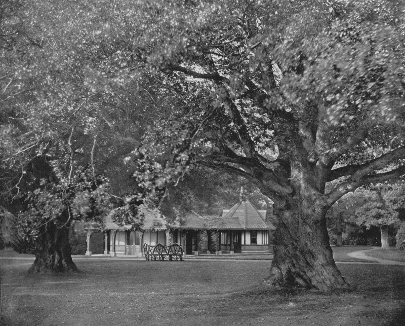 Salon de thé de la reine à Frogmore (photo n/b) - English Photographer