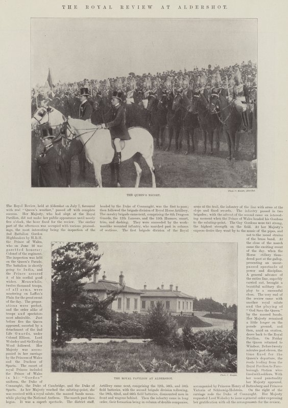 La revue royale à Aldershot - English Photographer