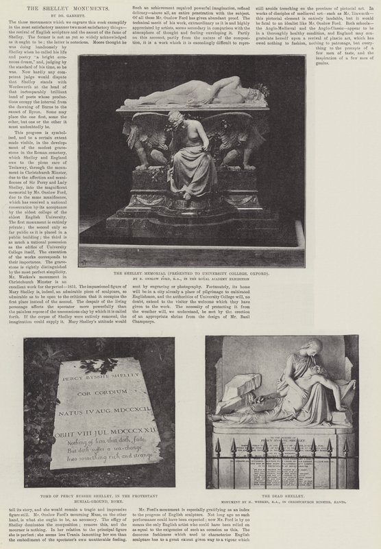 Les monuments Shelley - English Photographer