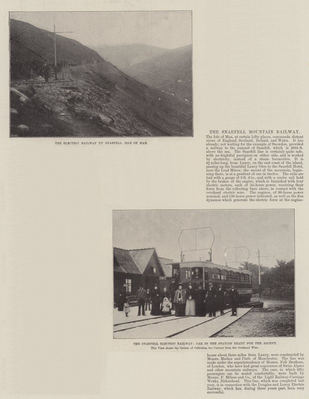 Le chemin de fer de la montagne Snaefell - English Photographer