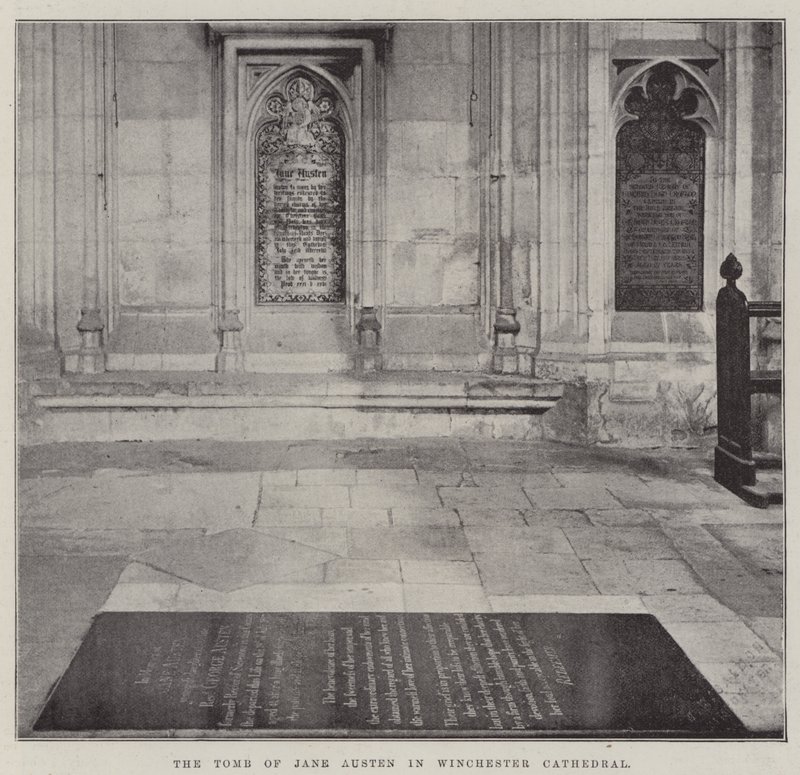 La tombe de Jane Austen dans la cathédrale de Winchester - English Photographer