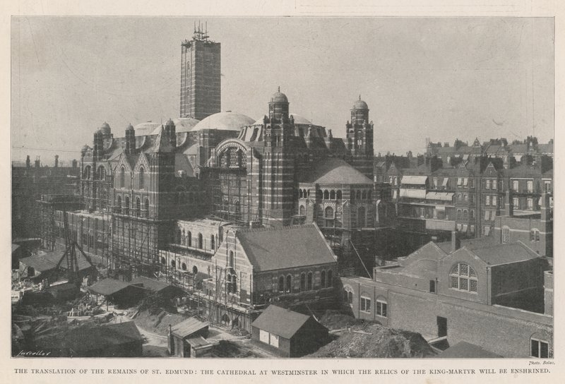 La translation des restes de Saint Edmund, la cathédrale de Westminster où les reliques du roi-martyr seront enchâssées - English Photographer