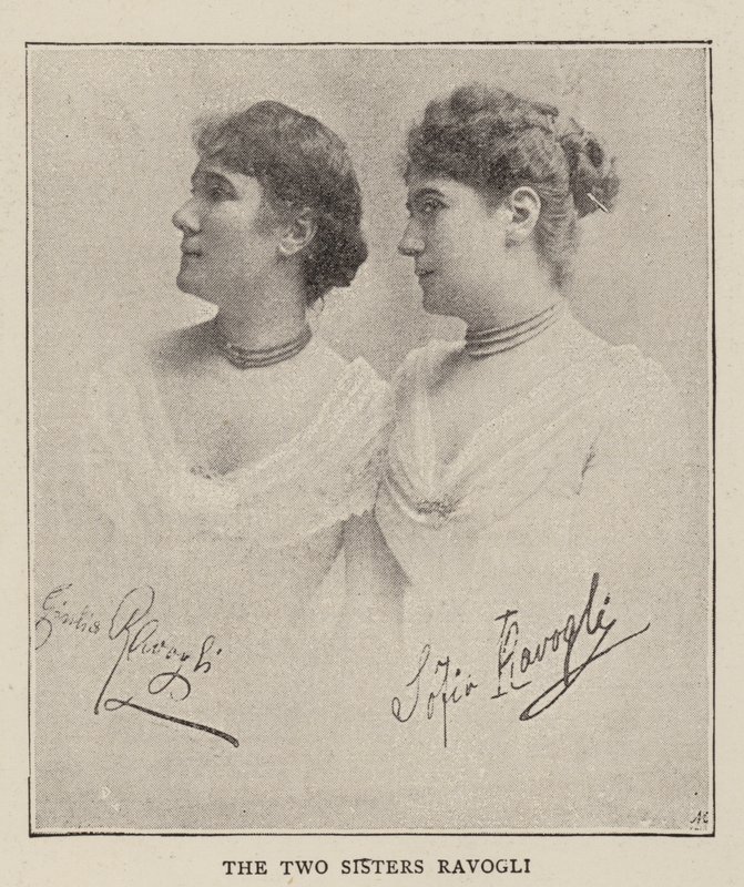 Les deux sœurs Ravogli - English Photographer