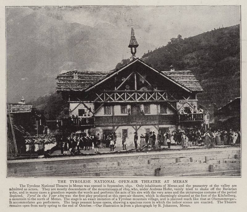 Le Théâtre National en Plein Air du Tyrol à Meran - English Photographer