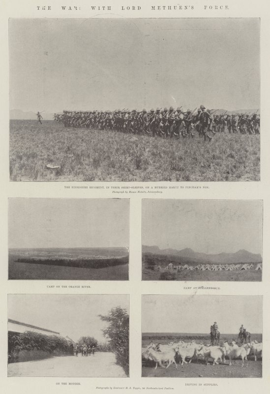 La guerre, avec la force de Lord Methuen - English Photographer