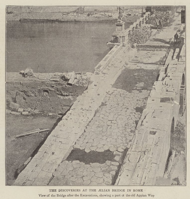 Les découvertes au pont Aelian à Rome - English Photographer
