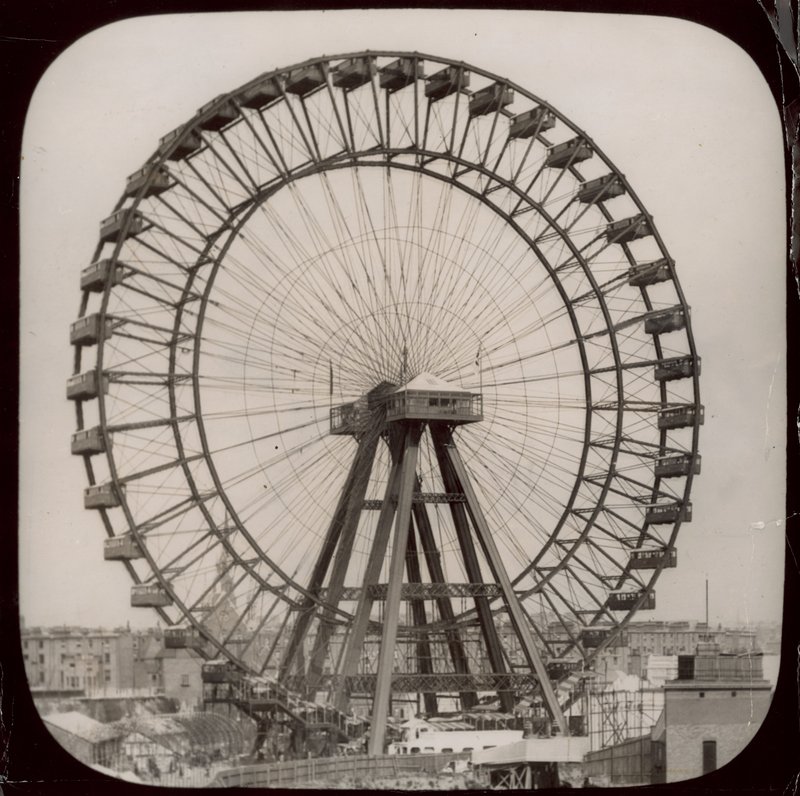 La grande roue à Earls Court, Londres - English Photographer
