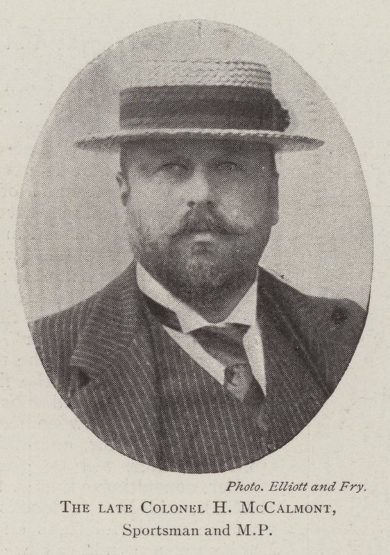Feu le colonel H McCalmont, sportif et député - English Photographer