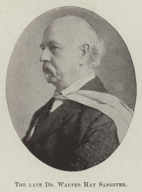 Feu Dr Walter Hay Sangster - English Photographer