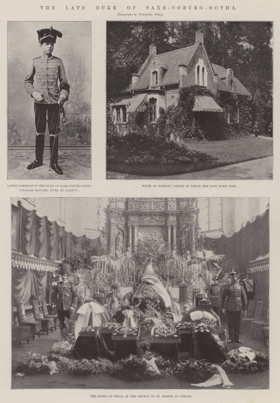 Feu le Duc de Saxe-Cobourg-Gotha - English Photographer