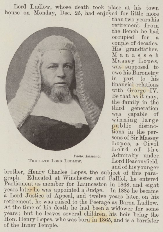 Feu Lord Ludlow - English Photographer