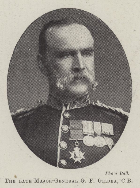 Le défunt major-général G F Gildea, CB - English Photographer