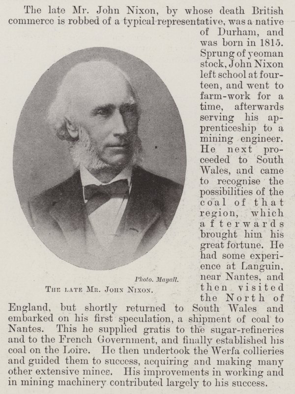 Le défunt M. John Nixon - English Photographer