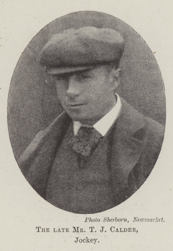 Le défunt M. T J Calder, jockey - English Photographer