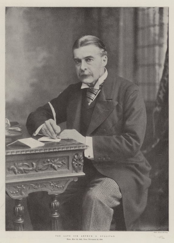 Feu Sir Arthur S Sullivan - English Photographer