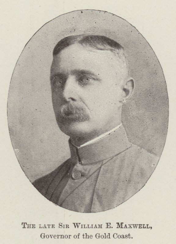 Feu Sir William E Maxwell, gouverneur de la Côte de l