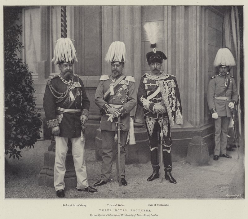 Trois frères royaux - English Photographer