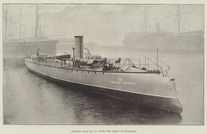 Torpilleur n° 79, avec la flotte à Spithead - English Photographer