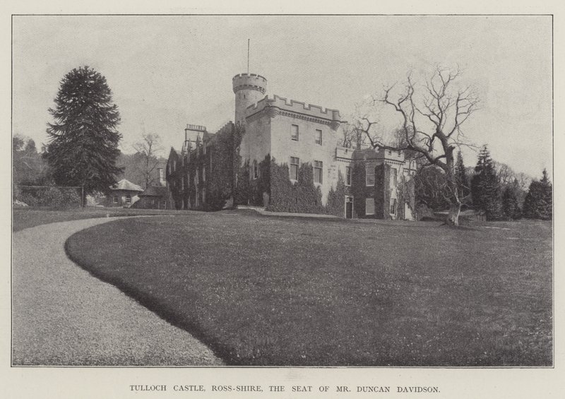 Château de Tulloch, Ross-Shire, la résidence de M. Duncan Davidson - English Photographer