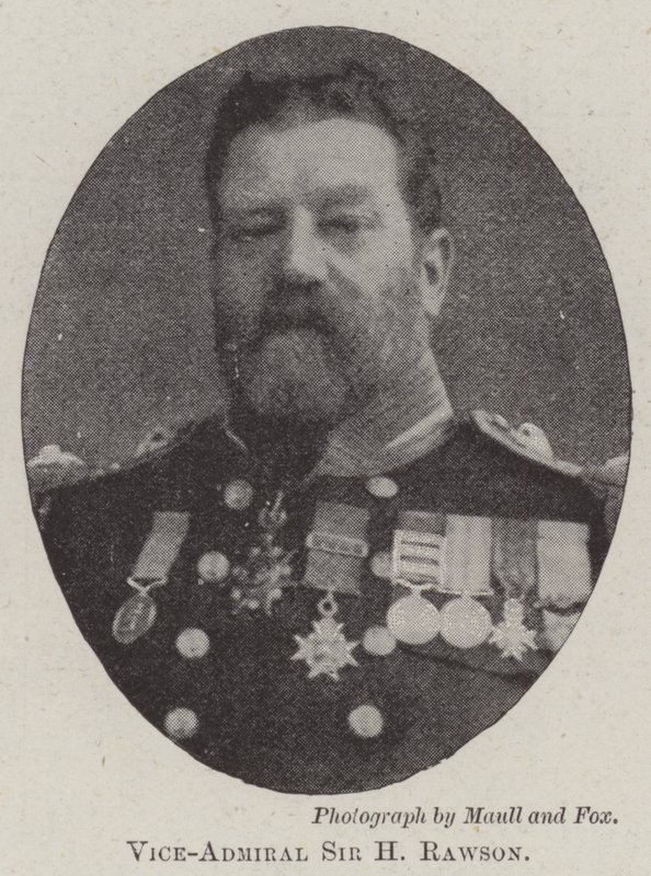 Vice-amiral Sir H Rawson - English Photographer