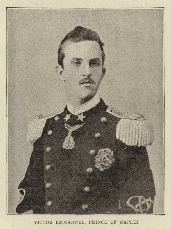 Victor Emmanuel, Prince de Naples - English Photographer